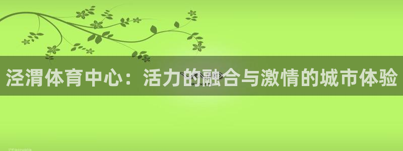 米兰体育官方正版app集团E.ON:泾渭体育中心:活力的融合